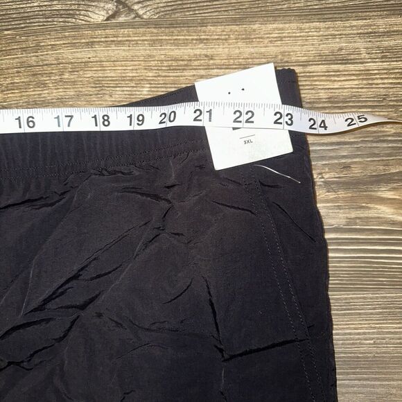 BP Swim Trunks Pull On Elastic Waistband Functional Pockets Black 3XL NWT. P - Picture 6 of 11